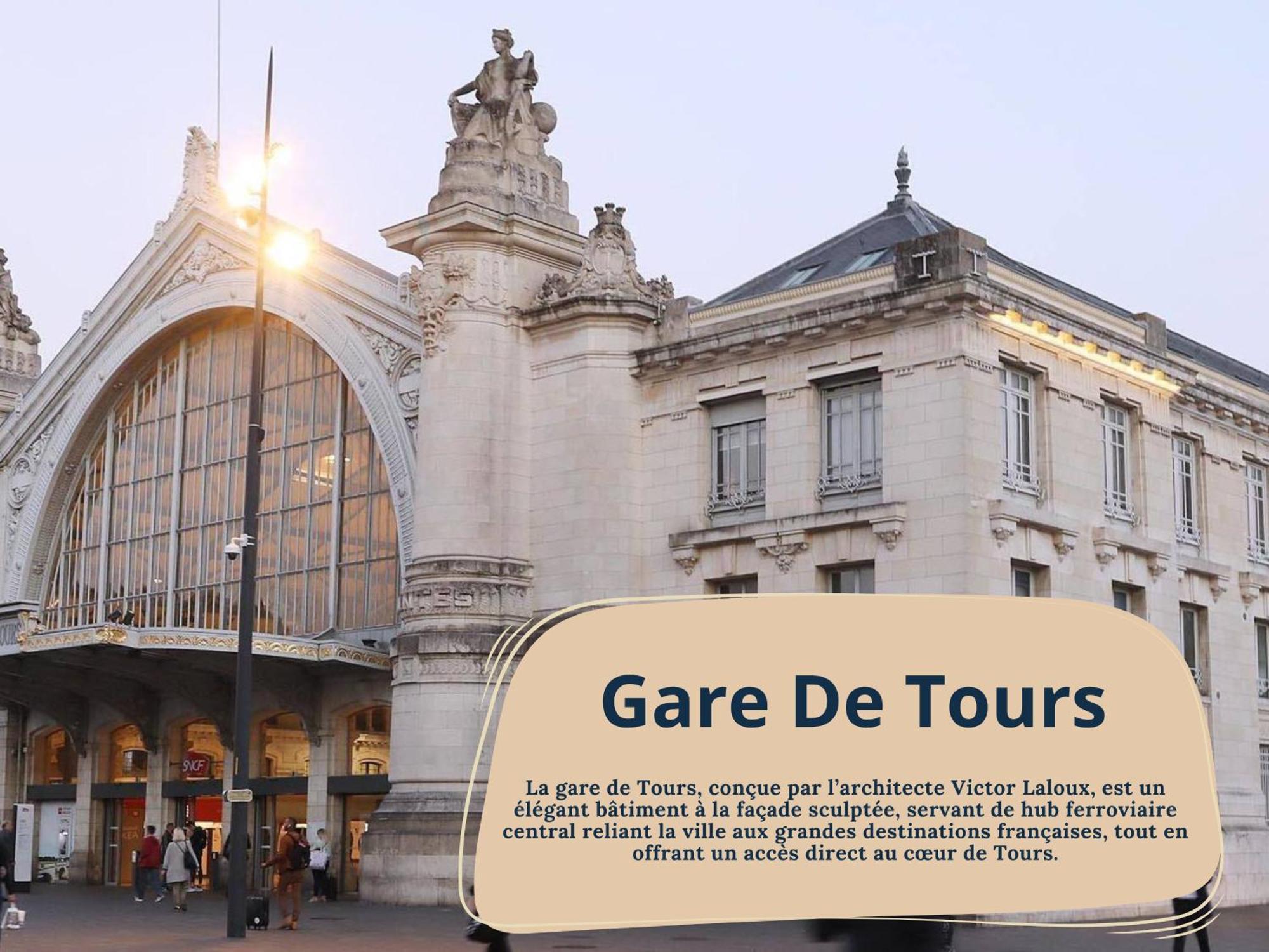 Le Michelet - Gare A 500 M Tours Exterior foto